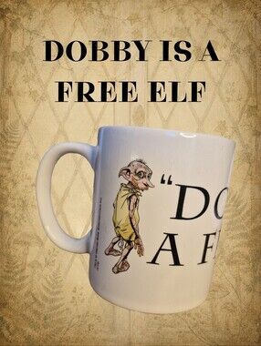 Fairy Tales 👑🧚"Dobby is a Free Elf" Harry Potter Collectors Mug